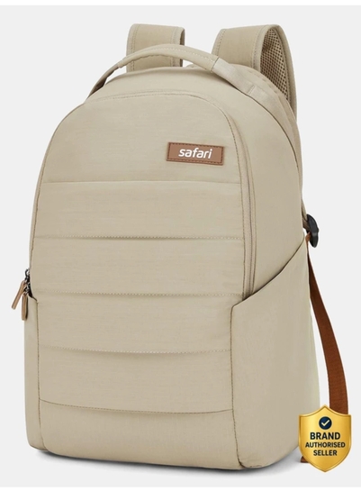 SAFARI Medium 24 L Laptop Backpack Rizz (Beige)