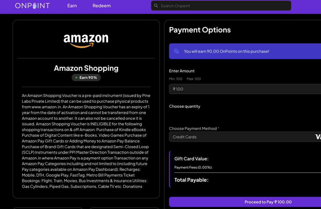 Amazon Shopping Voucher at 90% OFF 