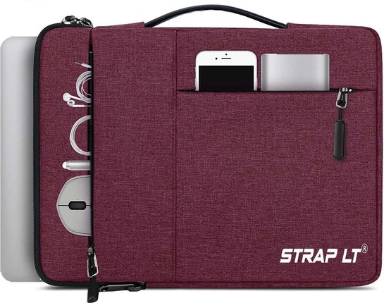 Straplt laptop bag sleeve case cover for 15.6-16 inch laptop, protective handle waterproof laptop sleeve/cover