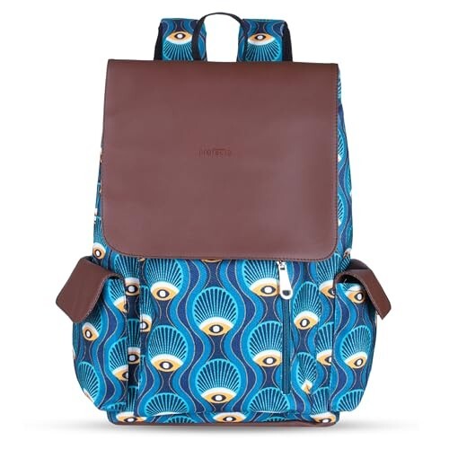 Protecta Prisma Floral Printed Laptop Backpack Fits 16 Inch MacBooks 18L