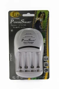 Power Smart Fast Cell Charger (for Ni-MH AA/AAA Rechargeable Batt...more
