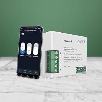 Goldmedal WiFi 3 Node Smart Switch |Compatible with Alexa,Google Assistant|No Hub Required
