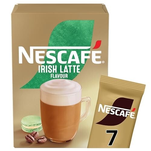 NESCAFÉ Irish Latte Instant Coffee 7 Sachets