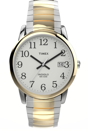 Timex Easy Reader Round 21mm White Dial Analog Men Watch -T2H311AP