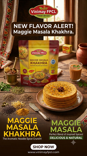 200 gram Vacuum Pack Maggie Masala Khakhra @ ₹ 41..