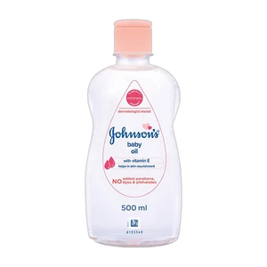 JOHNSON'S Baby Oil with Vitamin E (500 ml)
