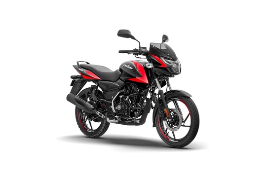 Bajaj Pulsar 125 Neon Disc Bike Ebony Black Racing Red 