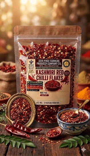 NSC-New Delhi Chilli Flakes 50gm (1 Pack at ₹40, 2 Packs at ₹60)
