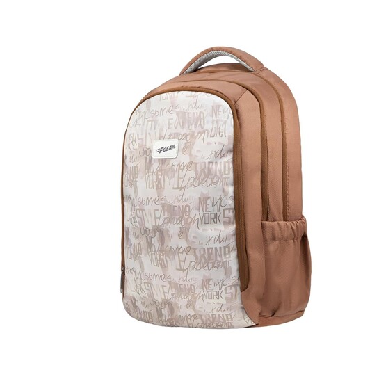 F Gear Shinra Mocha Mousse 34L School Backpack|3 Compartments|