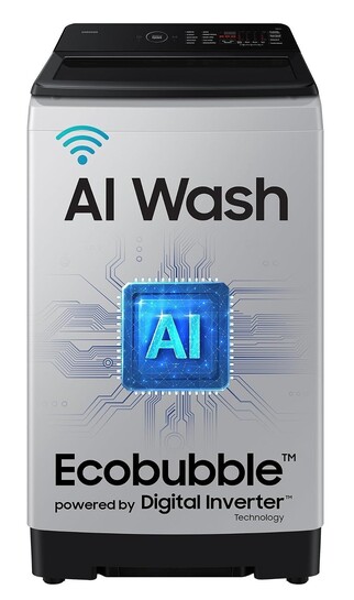 Samsung 8 Kg, 5 Star, AI Wash, AI Energy Mode, Wi-Fi, Ecobubble, AI VRT+, Super Speed, Soft Closing Door