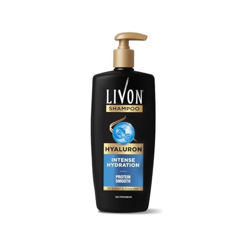 Livon Hyaluron Shampoo for Women & Men | Hydrates Dry & Dull Hair 650ml