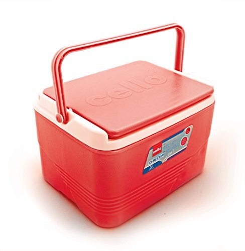 Cello Chiller Ice Box |  3 Litre, Red [30% coupon]