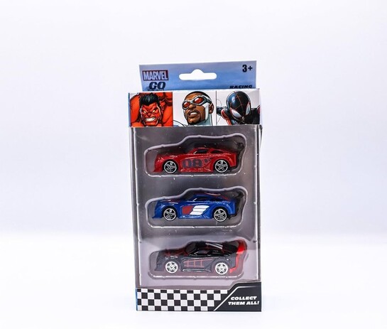 Marvel Go Collection Hulk, Thor & Venom 3-Pack 1:64 Diecast