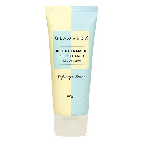 Glamveda Rice & Ceramide Korean Glass Skin Peel-Off Mask 100g