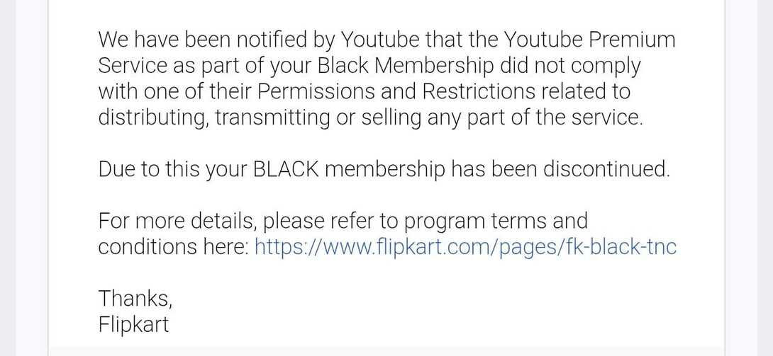 Flipkart Black Membership Cancelled? Top 3 Reasons