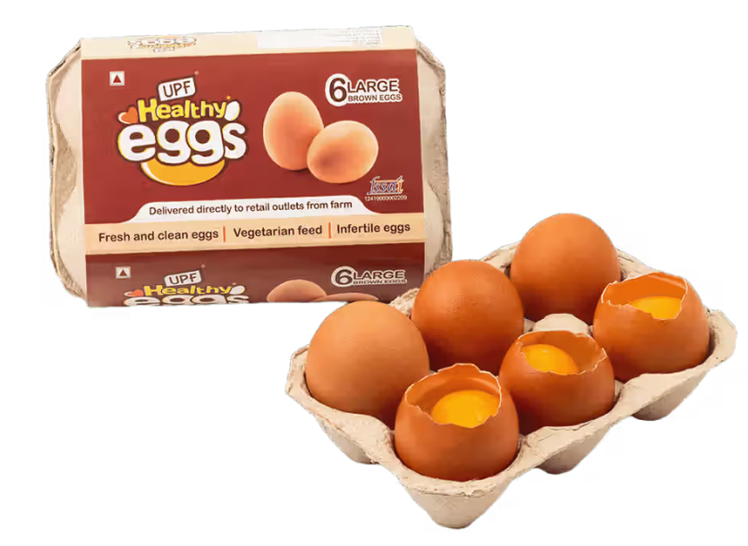 Instamart : UPF FOODS Healthy Brown Eggs - Veg Fed & Infertile