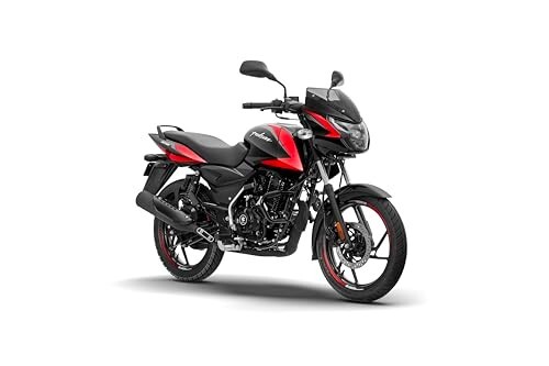 Bajaj Pulsar 125 Neon Disc Bike Ebony Black Racing Red Booking for Ex-Showroom Price