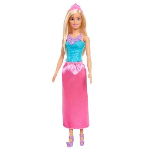 Barbie Dreamtopia Princess Doll (Blonde), Wearing Pink Skirt, Shoes and Tiara