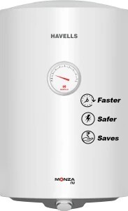 HAVELLS 15 L Storage Water Geyser | 4 Star BEE Energy Rating 