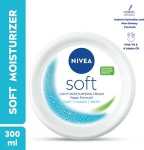 NIVEA Soft Light Moisturizing Vitamin E Face Cream & Body moistur...more