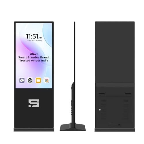 Interactive Vivid Non Touch Screen Digital Standee Kiosk(Touch Screen,55 Inch)