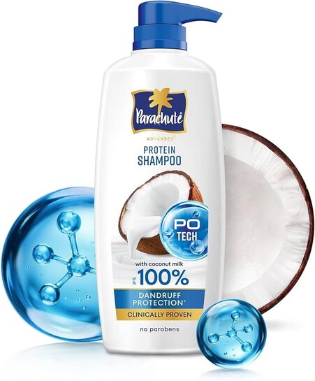 (50% Off Coupon) 1.2L Parachute Advansed Anti-Dandruff Shampoo with Coconut Milk & PO Tech