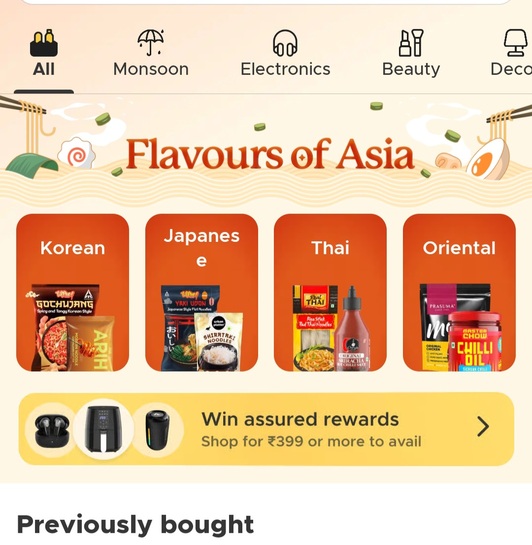 Buy ₹399+ Eligible Asian Products & Get Assured Scratch Card