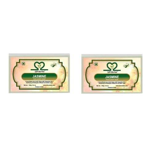 S2MHerbal Pure Jasmine soap (2 x 125 g)