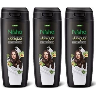 (Pack OF 3) Nisha Shampoo For Women & Men 75ml EACH | Avocado Flavour