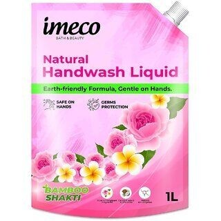 IMECO Bamboo Natural Handwash Pouch (1L)