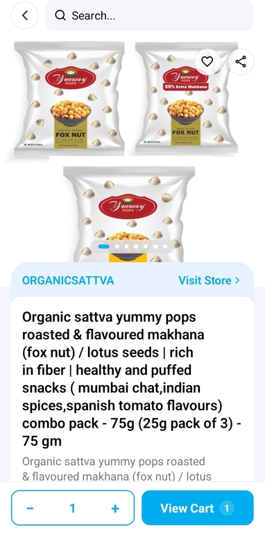DIGIHAAT || 75 GRAMS MAKHANA(3 DIFFERENT FLAVOURS) @ 49