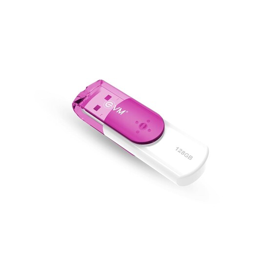 EVM EnStick 128GB USB 3.2 Gen 1 High-Speed Pendrive | Superfast 200MB/s Read | Premium Durable Metal Body | Plug & Play Laptop Desktop Smart TV Car Stereo| 10 Years Warranty (EVMPDA3.2/128GB)