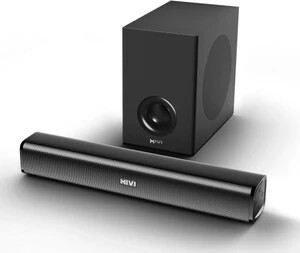 Mivi Fort Sonic X80 Soundbar, 2.1 Channel, Multi-Input & EQ Modes...more