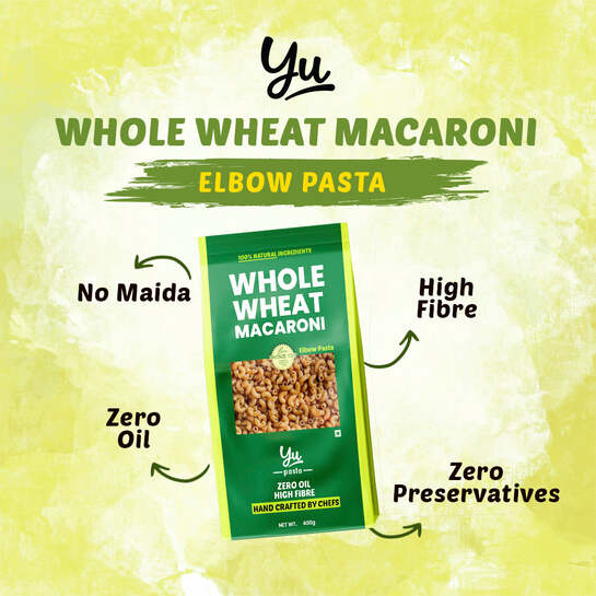 [Flipkart HYPERLOCAL : Basavanagudi (South Bengaluru 560004)] 400 gram Yu whole wheat macaroni pasta