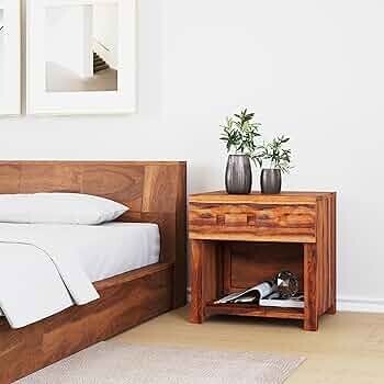 home by Nilkamal Hulk Night Stand (Walnut)