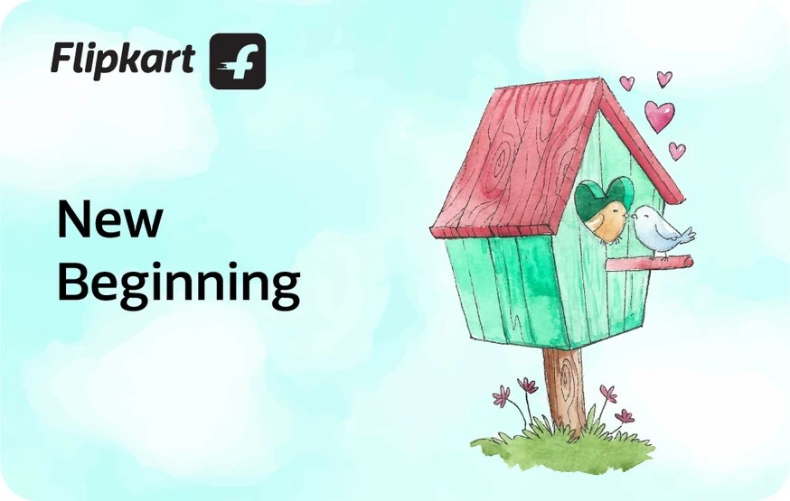 Flipkart Gift Cards - Get Flat 5% Discount with Various Cards/UPI + Burn Supercoins