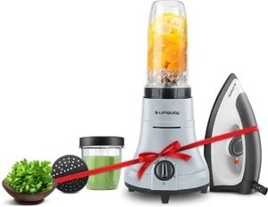 Longway Sage 2J 500 W Juicer Mixer Grinder (Sage 2J | 2 Jars | Gr...more