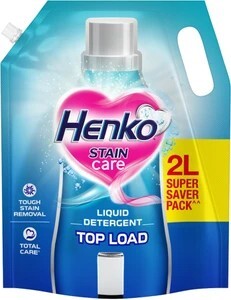 Henko Stain Care Detergent Liquid Top Load Fresh Liquid Detergent (1 L)