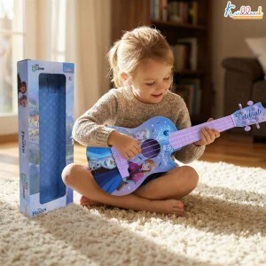 DISNEY Frozen Theme Small Mini Acoustic Guitar Fingerstyle Version (Multicolor)