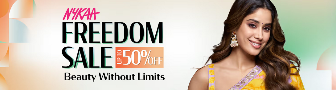 Nykaa Independence Day Sale Discounts on Beauty and Makeup Essentials