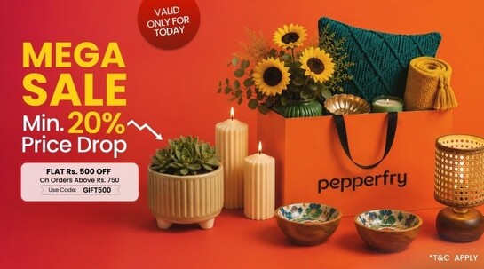 Pepperfry.com | Massive 67% off Coupon | 500 off on 750 - Sitewide on all products | Coupon Code GIFT500 | Free Shipping