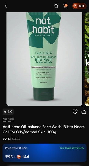 Nat Rabbit Face wash