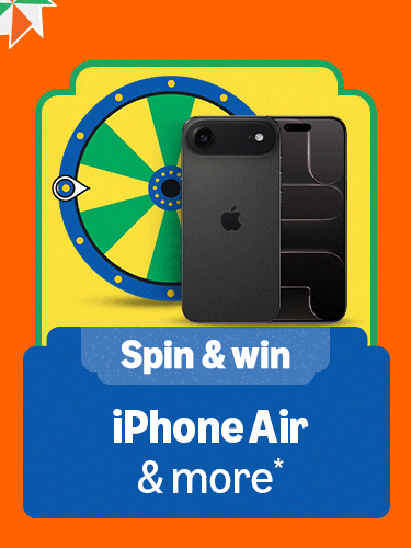 Spin & win iPhone Air & more