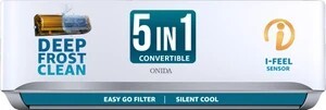 ONIDA 2025 Model 1.5 Ton 5 Star Split Inverter 5-in-1 Convertible...more