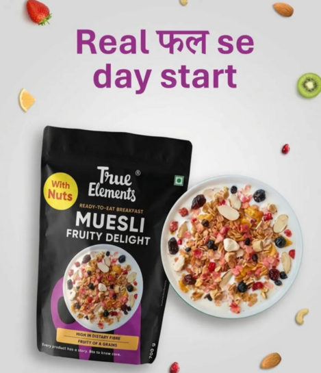 POP UPI - True Elements Fruity Delight Muesli 700g