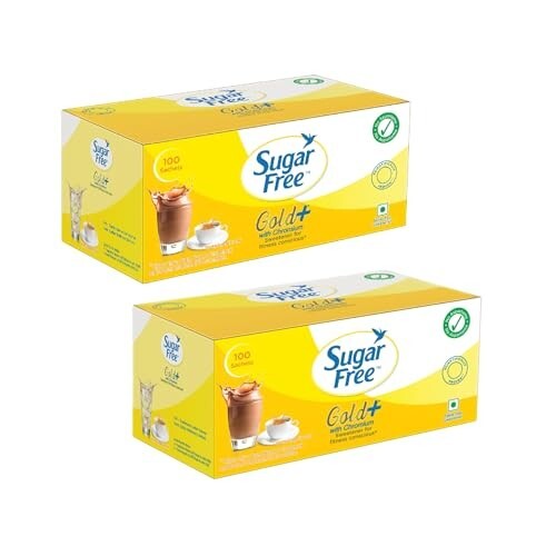 Sugar Free Gold, 100 Sachets (Pack Of 2) | 