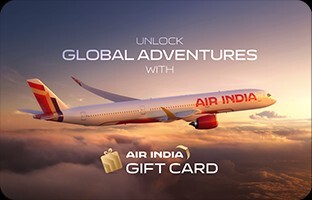 Air India Domestic E-Gift Card 11% Discount| Validity:Sept 30 