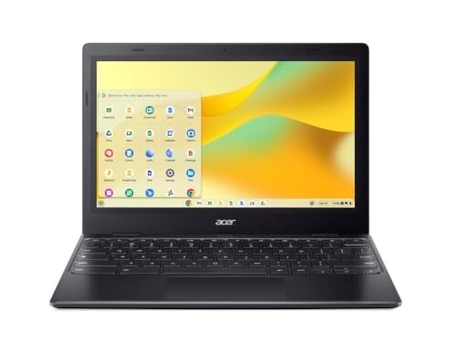 Acer Chromebook, Intel Celeron- N4500 Processor, 4GB LPDDR4 RAM, 32GB eMMC, Black, 1.2 KG, CO731, Thin & Light Laptop