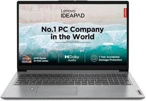 Lenovo AMD Ryzen 5 Quad Core - (8 GB/512 GB SSD/Windows 11 Home) ...more