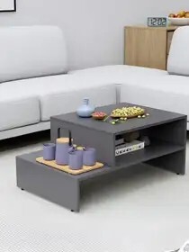 Flat 62% Off Hexa Red Coffee Table 